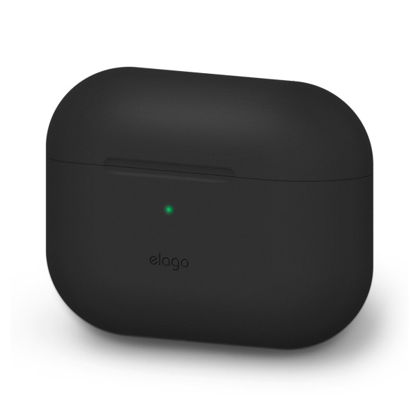 Чехол защитный Elago для AirPods Pro, силикон. Цвет: черный