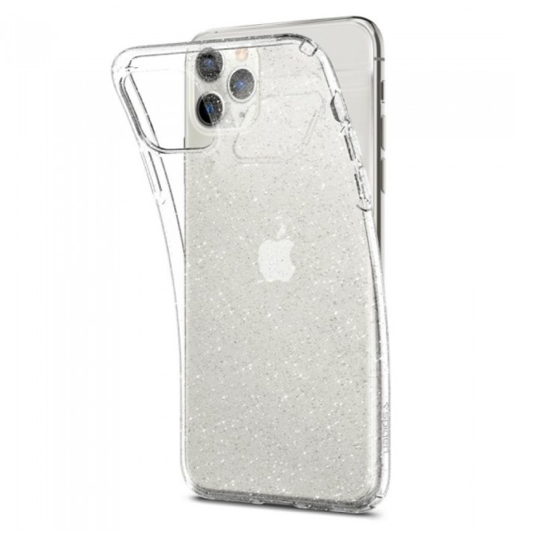 Чехол Spigen Liquid Crystal Glitter для iPhone 11 Pro. Прозрачный