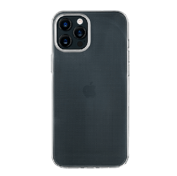 Чехол Ubear Tone Case для iPhone 12/12 Pro, силикон текстурированный. Цвет: прозрачный