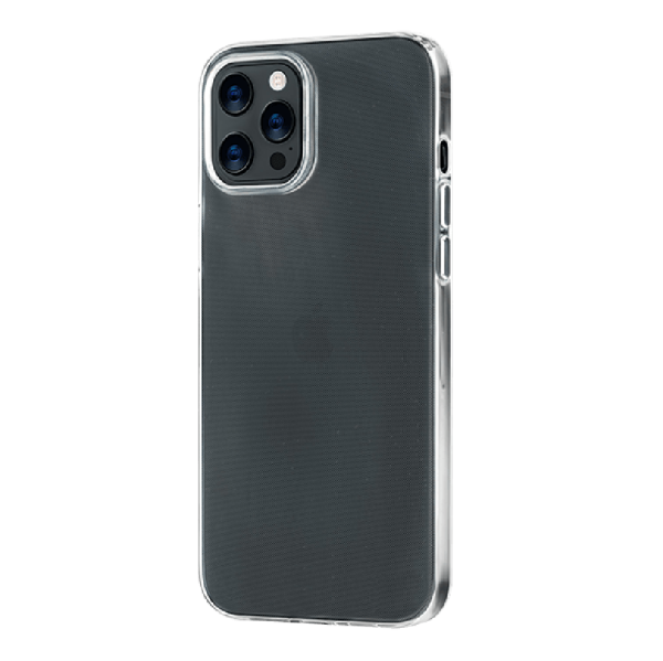 Чехол Ubear Tone Case для iPhone 12/12 Pro, силикон текстурированный. Цвет: прозрачный