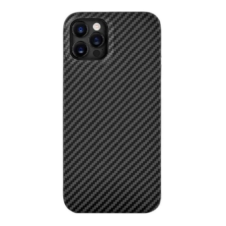 Чехол Ubear Supreme case для iPhone 12/12 Pro, кевларовый. Цвет: чёрный