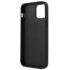 Чехол Guess для iPhone 12/12 Pro Stripe Metal Logo. Цвет: серый