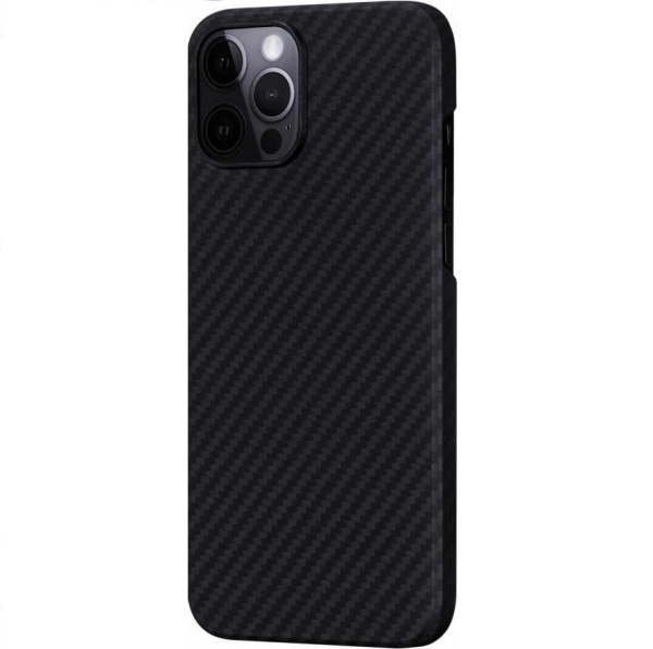 Чехол Pitaka MagEZ Case для iPhone 12 Pro, кевлар. Цвет: чёрно-серый