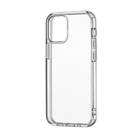 Чехол Ubear Real Case для iPhone 12 Pro Max, усиленный, текстурированный. Прозрачный