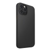 Чехол Uniq LINO для iPhone 12/12 Pro антимикробный. Цвет: чёрный