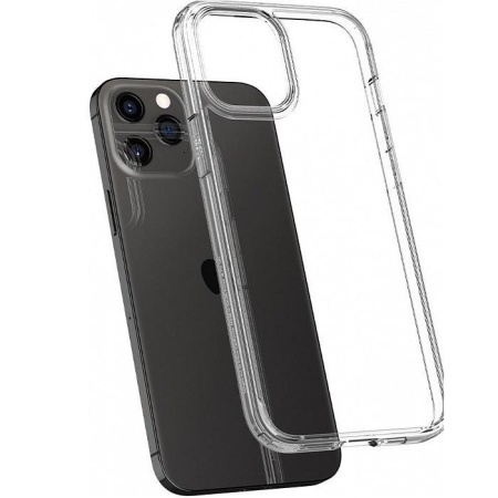 Чехол Spigen Ultra Hybrid для iPhone 12/12 Pro. Прозрачный