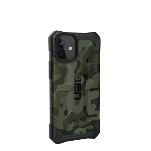 Чехол UAG Pathfinder SE для iPhone 12 Mini. Цвет: "Лесной камуфляж"