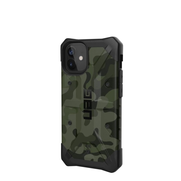 Чехол UAG Pathfinder SE для iPhone 12 Mini. Цвет: "Лесной камуфляж"