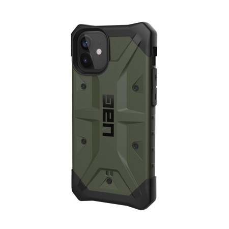 Чехол UAG Monarch для iPhone 12 Mini. Цвет: тёмно-зелёный