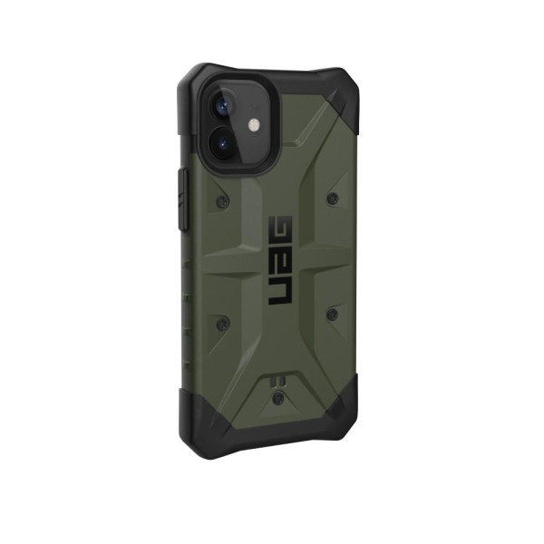 Чехол UAG Monarch для iPhone 12 Mini. Цвет: тёмно-зелёный