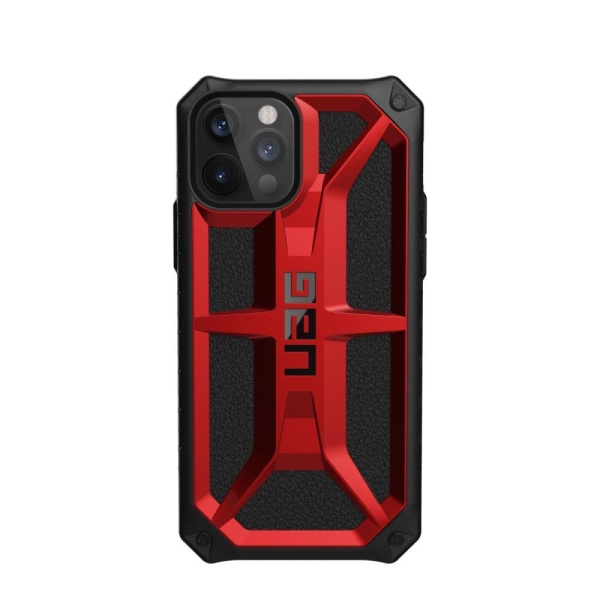 Чехол UAG Monarch для iPhone 12/12 Pro. Цвет: малиновый