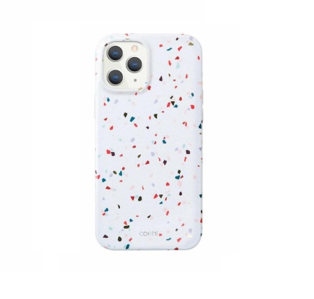 Чехол Uniq для iPhone 12/12 Pro (6.1) COEHL Terrazzo White