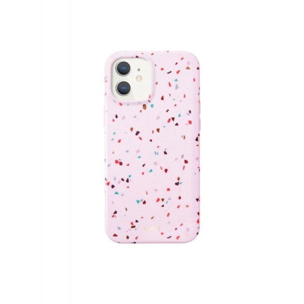 Чехол Uniq COEHL для iPhone 12 mini. Цвет: Terrazzo Pink