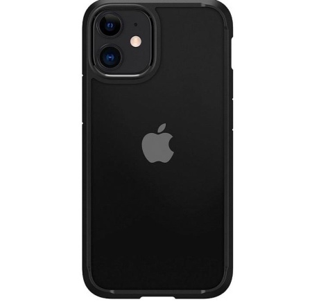 Чехол Spigen Crystal Hybrid для iPhone 12/12 Pro. Цвет: чёрный