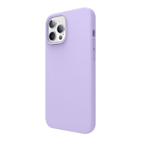 Чехол Elago для iPhone 12/12 Pro, soft silicone. Цвет: лавандовый