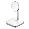 Беспроводное зарядное устройство Satechi Magnetic 2 в 1 Charging Stand. Цвет: "Серый космос"