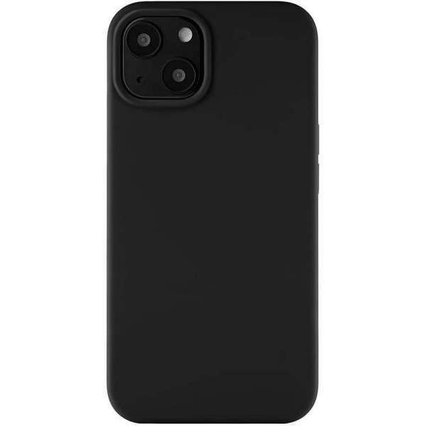 Чехол Ubear Touch Mag Case для iPhone 13, софт-тач силикон. Цвет: чёрный