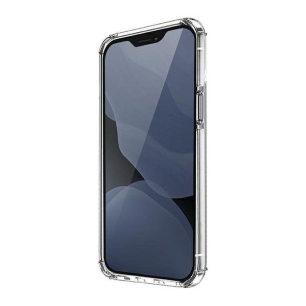 Чехол Uniq HELDRO для iPhone 12 Pro Max антимикробный. Цвет: прозрачный