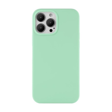 Чехол Ubear Touch Mag Case для iPhone 13 Pro, софт-тач силикон. Цвет: светло-зелёный