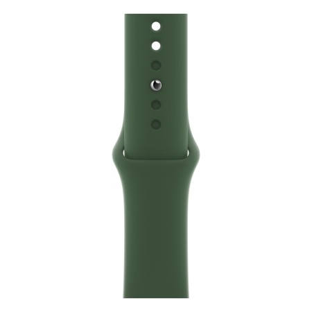 Спортивный ремешок Apple для Apple Watch 45мм, размер R. Цвет: "Зелёный клевер"