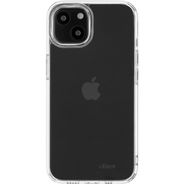 Чехол Ubear Real Case для iPhone 13, усиленный, текстурированный. Прозрачный