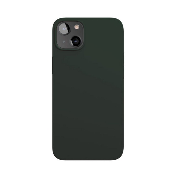 Чехол защитный vlp silicone case для iPhone 13 mini. Цвет: тёмно-зелёный