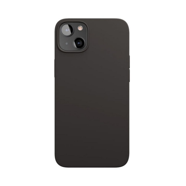 Чехол защитный vlp silicone case для iPhone 13. Цвет: чёрный