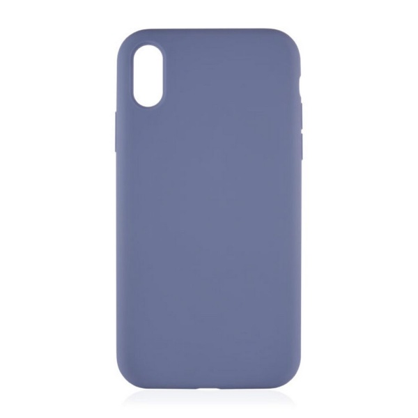 Чехол защитный vlp silicone case для iPhone XR. Цвет: лавандовый