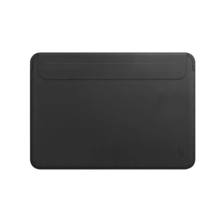 Чехол кожаный WIWU Skin New Pro 2 Leather Sleeve Skin Pro II для MacBook Pro 14". Цвет: чёрный