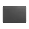 Чехол кожаный WIWU Skin New Pro 2 Leather Sleeve Skin Pro II для MacBook Pro 16". Цвет: серый