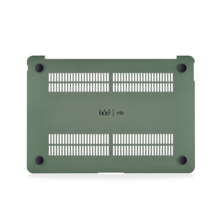 Накладка vlp Plastic case для MacBook Air 13" 2018-2020. Цвет: тёмно-зелёный