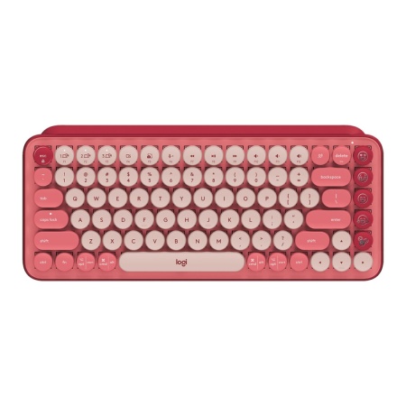 Клавиатура Logitech POP KEYS, Heartbreaker. Цвет: розовый