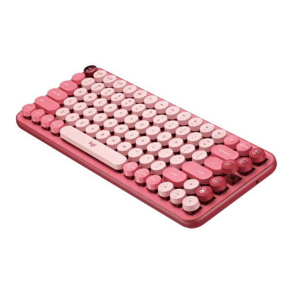 Клавиатура Logitech POP KEYS, Heartbreaker. Цвет: розовый