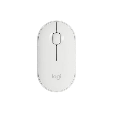 Беспроводная компьютерная мышь Logitech Pebble M350 Цвет: белый