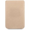 Магнитный бумажник Guess Wallet Cardslot Magsafe Saffiano Script logo. Цвет: золотой