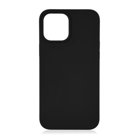 Чехол защитный vlp silicone case для iPhone 12/12 Pro. Цвет: чёрный