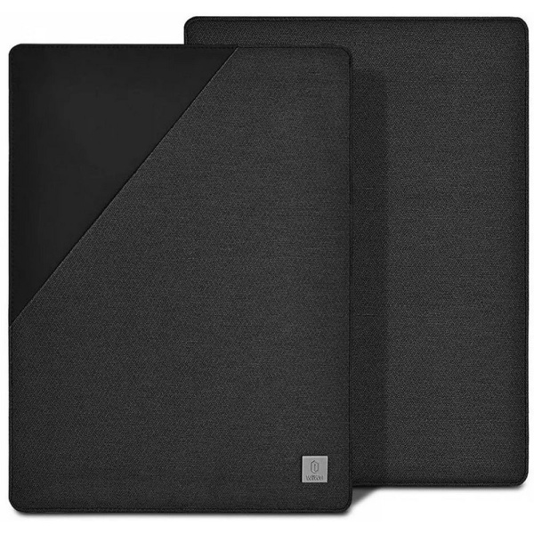 Чехол кожаный WIWU New 13.3 Blade Sleeve для MacBook Air/Pro 13". Цвет: чёрный