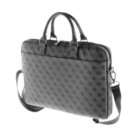 Сумка Guess для ноутбуков 15" 4G Uptown Bag PU Цвет: серый