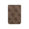 Магнитный бумажник Guess Wallet Cardslot Magsafe 4G Trangle logo. Цвет: коричневый