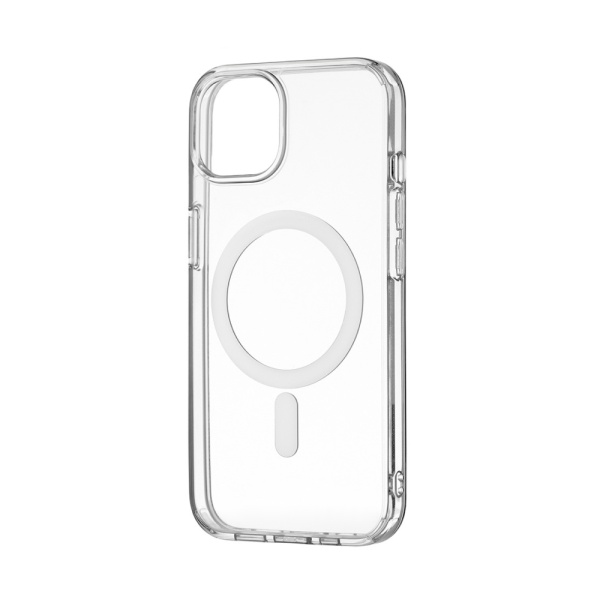 Чехол Ubear Real Mag Case для iPhone 12/12 Pro, усиленный. Цвет: прозрачный