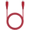 Кабель EnergEA Bazic GoCharge USB-C - Lightning MFI 1.2м. Цвет: красный
