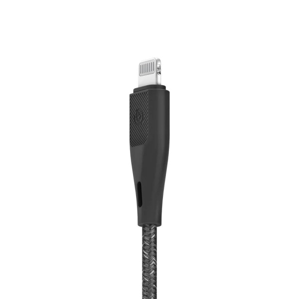 Кабель EnergEA Bazic GoCharge USB-C - Lightning MFI 1.2м. Цвет: черный