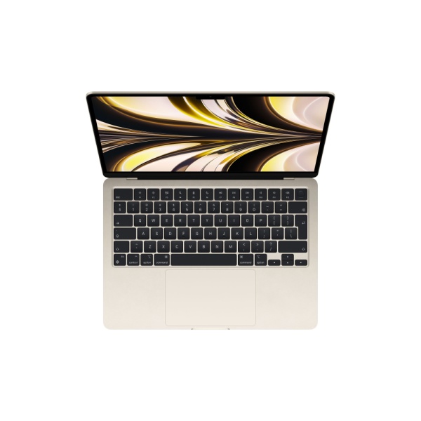 Ноутбук Apple MacBook Air 13" (M2, 2022), 8 ГБ / 256 ГБ SSD Цвет: "Сияющая звезда"