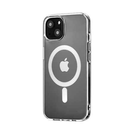 Чехол Ubear Real Mag Case для iPhone 14, усиленный. Прозрачный