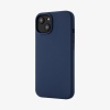 Чехол Ubear Touch Mag Case для iPhone 14, софт-тач силикон. Цвет: тёмно-синий