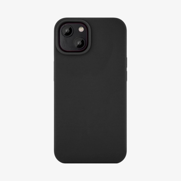 Чехол Ubear Touch Case для iPhone 14, софт-тач силикон. Цвет: чёрный