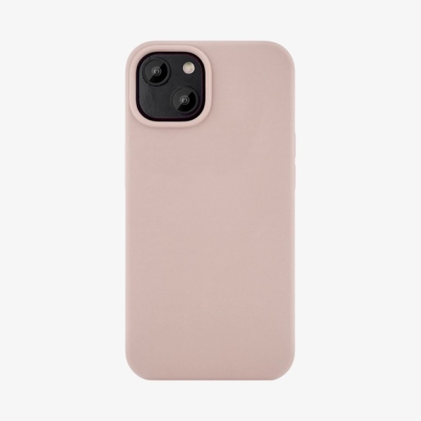 Чехол Ubear Touch Case для iPhone 14, софт-тач силикон. Цвет: розовый