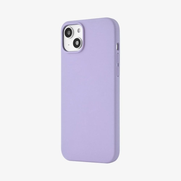 Чехол Ubear Touch Case для iPhone 14 Plus, софт-тач силикон. Цвет: фиолетовый