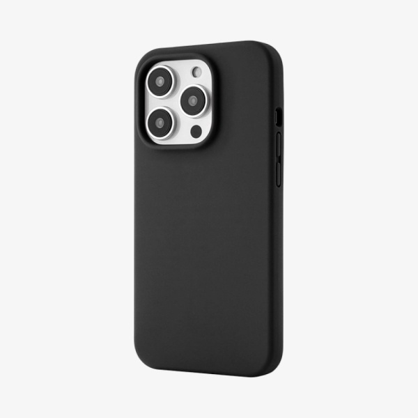 Чехол Ubear Touch Mag Case для iPhone 14 Pro, софт-тач силикон. Цвет: чёрный