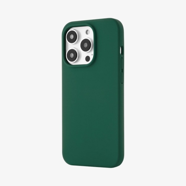 Чехол Ubear Touch Case для iPhone 14 Pro, софт-тач силикон. Цвет: зелёный